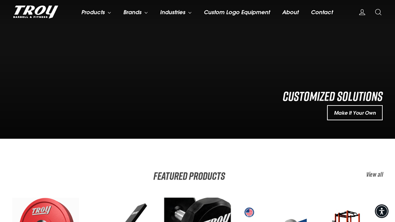 Free Weight Manufacturer | Troyfitness C Troy Barbell & Fitness