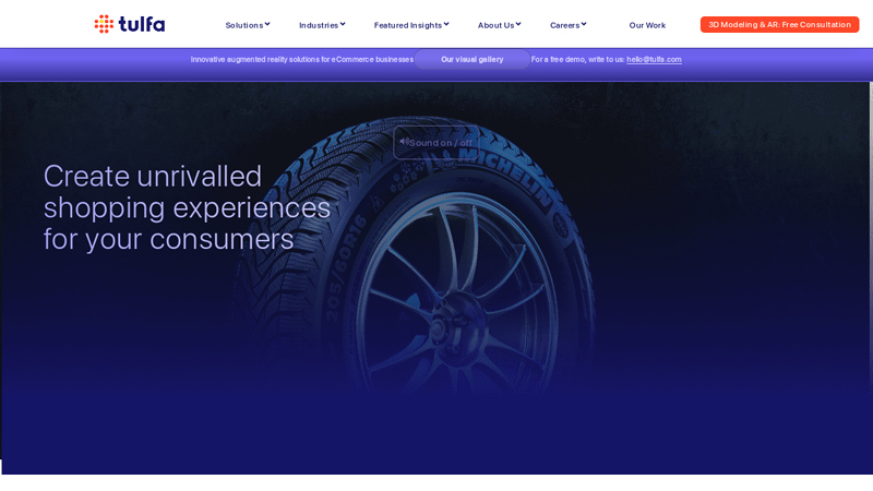 Tulfa Inc - Augmented Reality Ecommerce Solutions