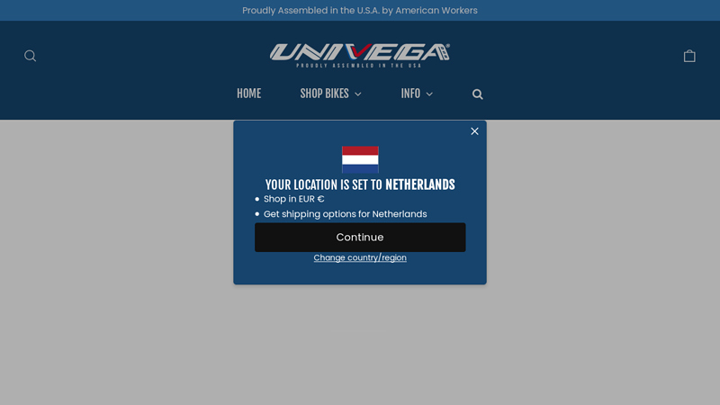 Univega USA Bicycles | Proudly Assembled in the U.S.A. C Univega USA Bicycles | Proudly Assembled in the U.S.A. by American Workers