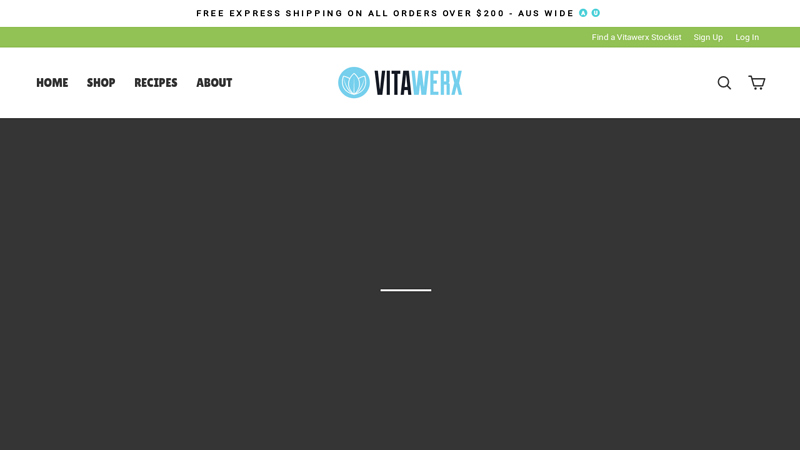 Vitawerx - Healthy Never Tasted So Good!