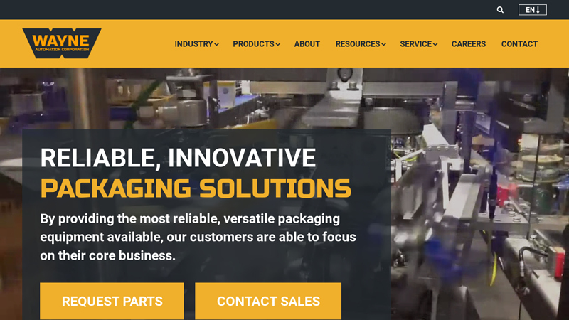 Automated Packaging Machine | Wayne Automation