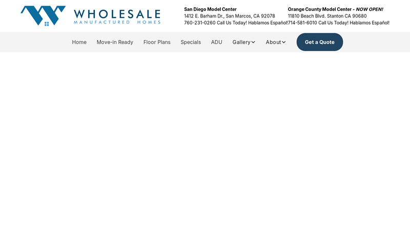 New Mobile Homes | Buy Mobile Home | Wholesale Manufactured Homes