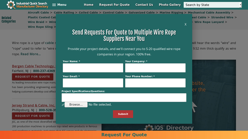 Wire Rope Manufacturers | Wire Rope Suppliers