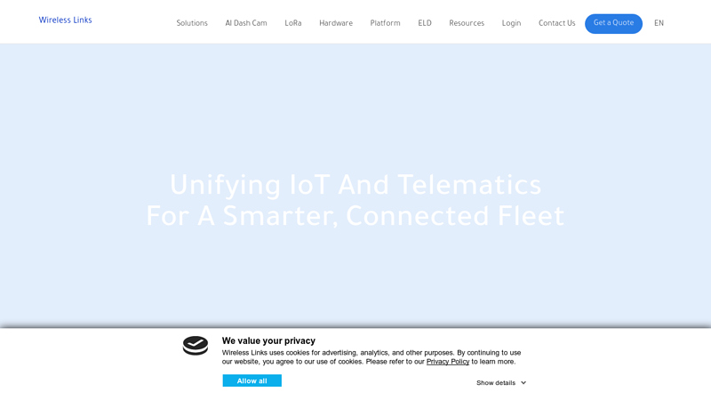 Wireless Links: Innovative IoT Fleet Management Solutions