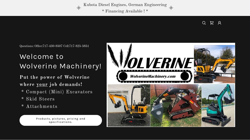 Wolverine Machinery - Home