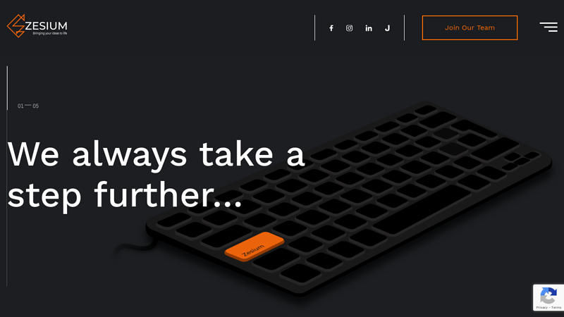 Homepage - Zesium