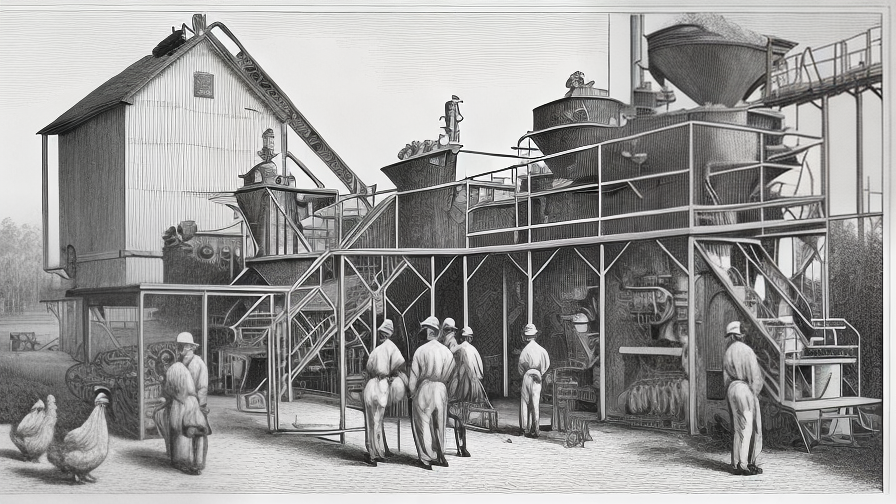 chicken feed making machine