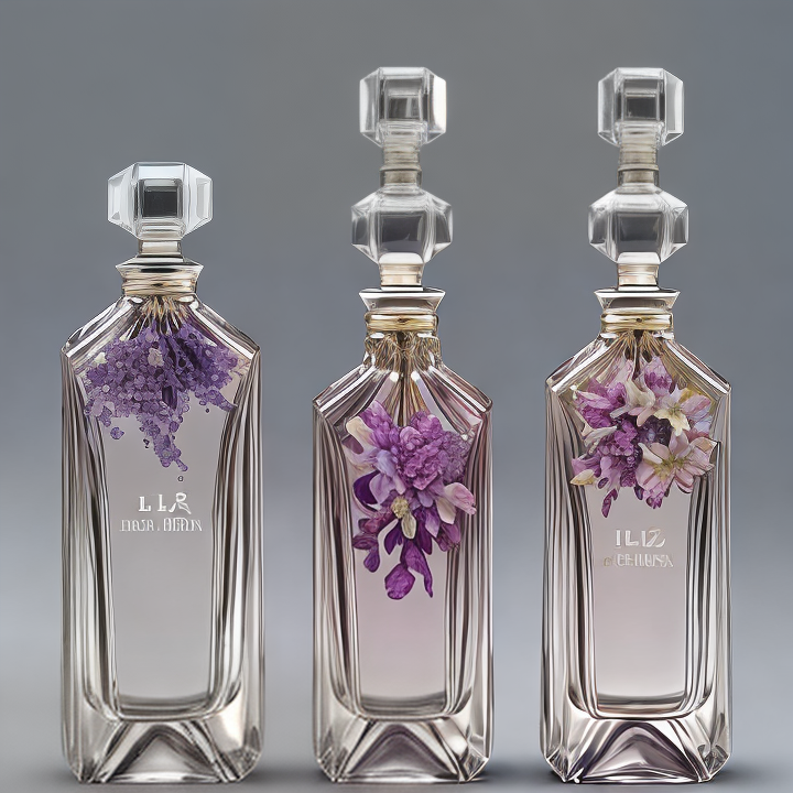 custom glass perfume bottles