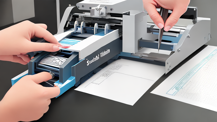 cutting sticker machine