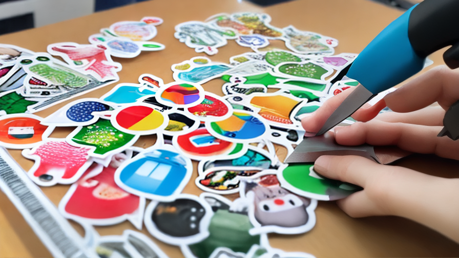 cutting sticker machine