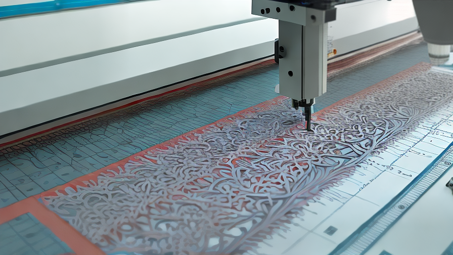 laser cutting machine for fabric