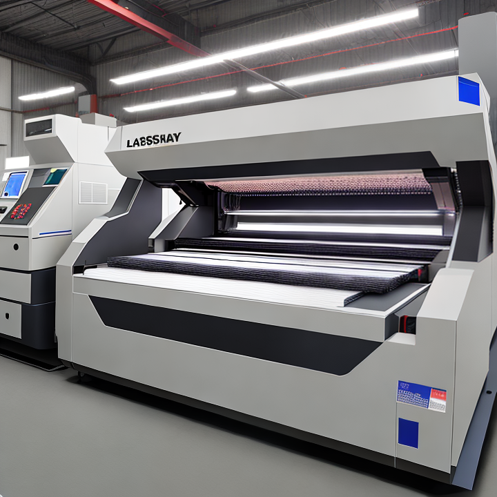 laser cutting machine for textile