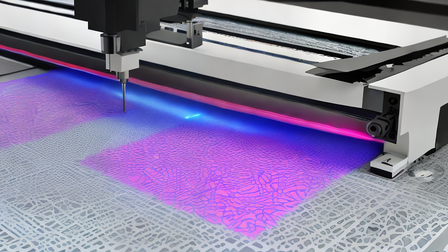 laser cutting machine for textile