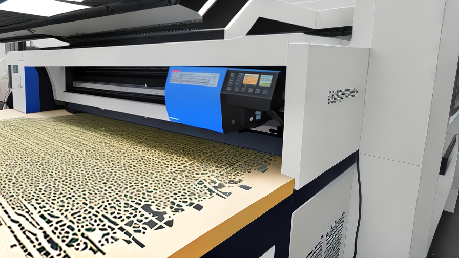 laser cutting machine for textiles