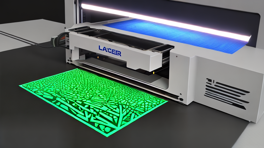 laser sticker cutting machine
