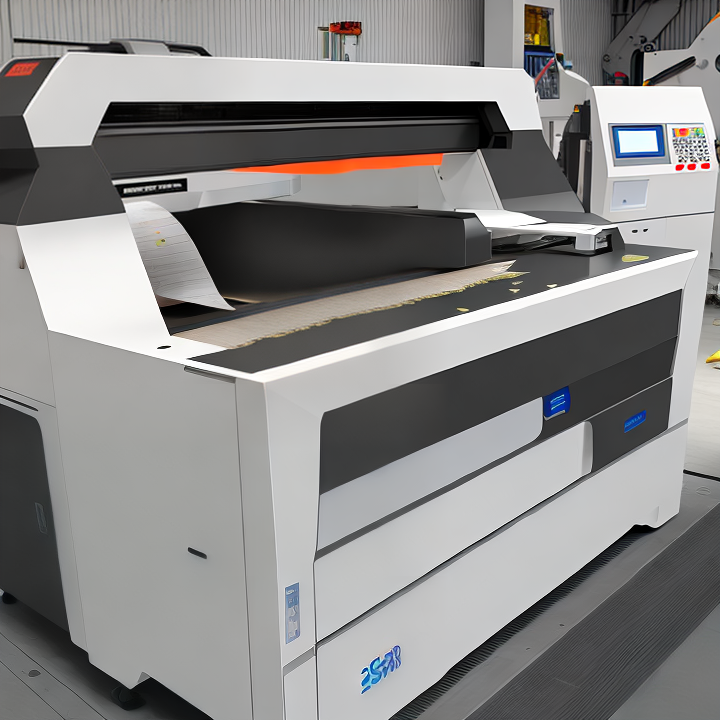 laser sticker cutting machine