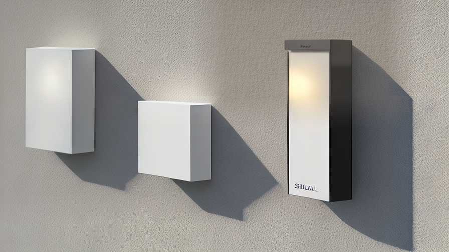 solar wall light supplier