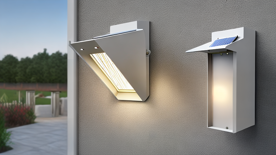 solar wall light supplier