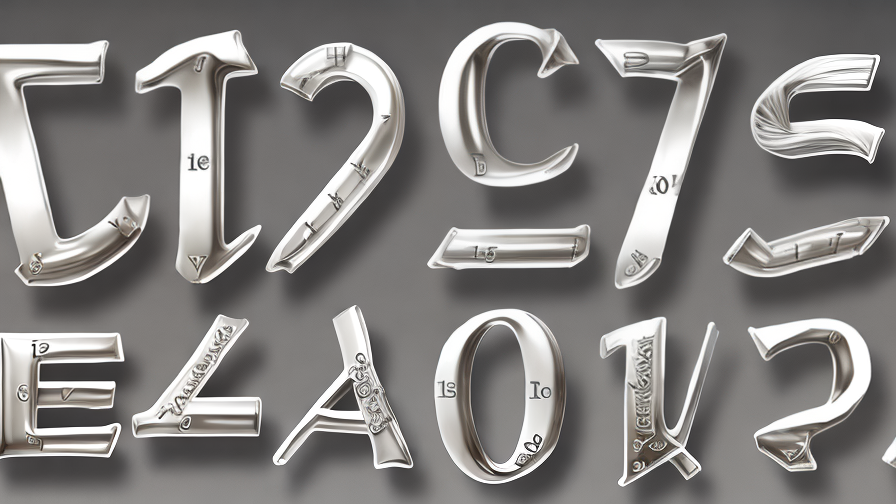 stainless steel letters