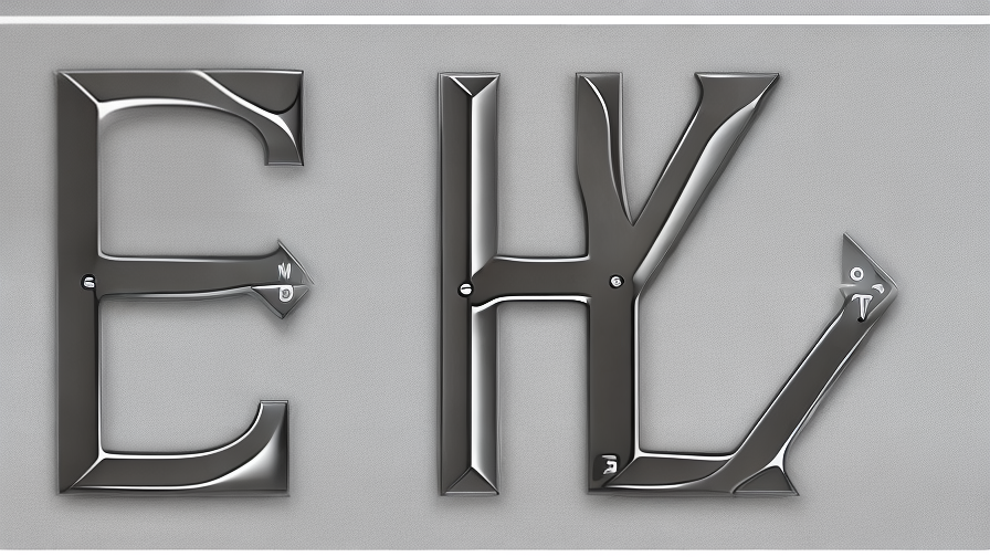 steel alphabet letters