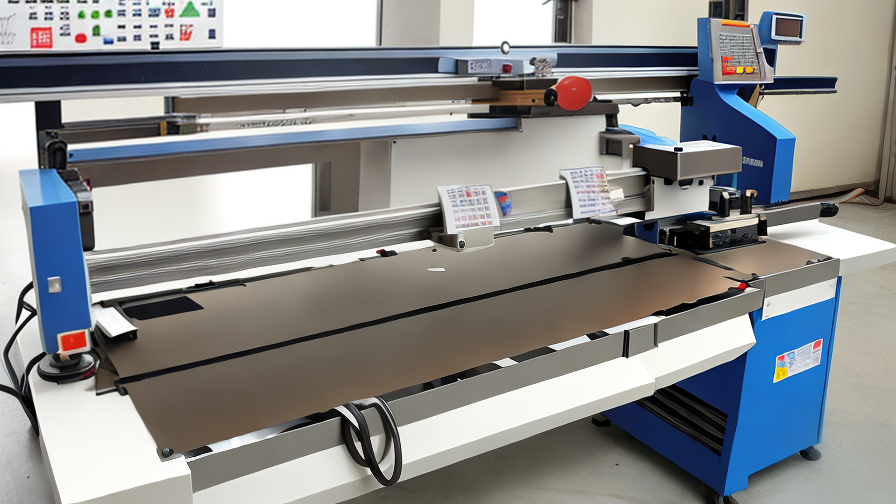 sticker cutting machine