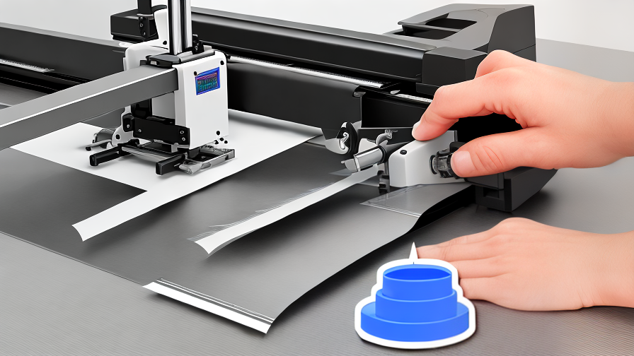 sticker cutting machine