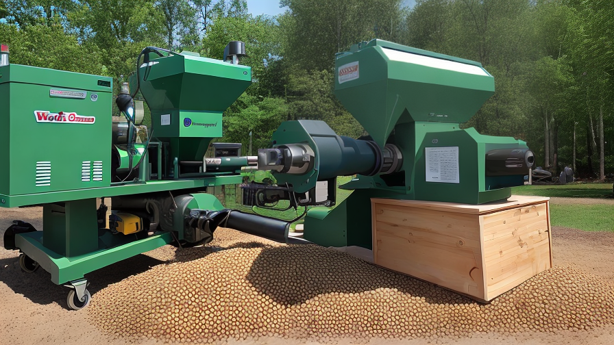 wood pellet machine