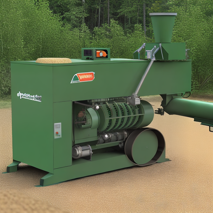 wood pellet machine