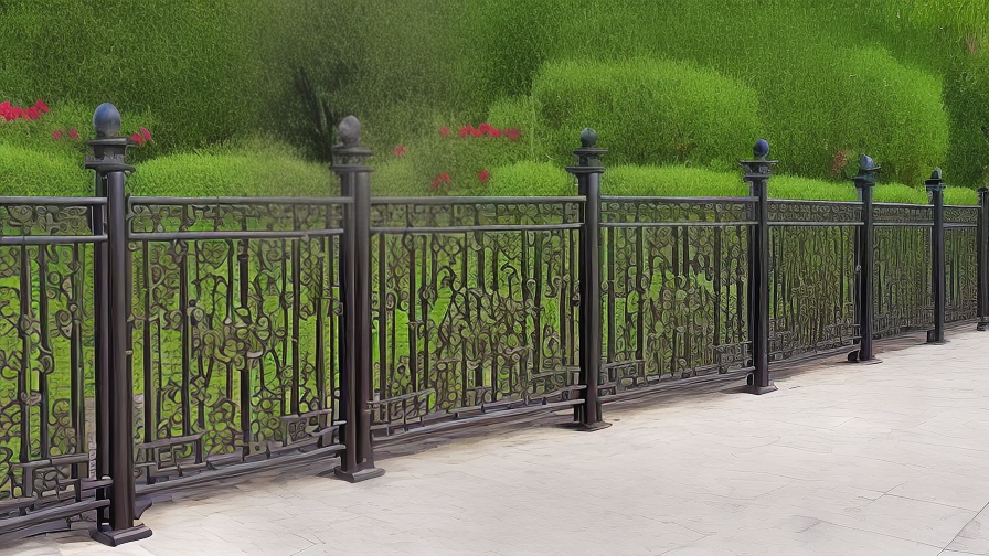 wrought iron fence china