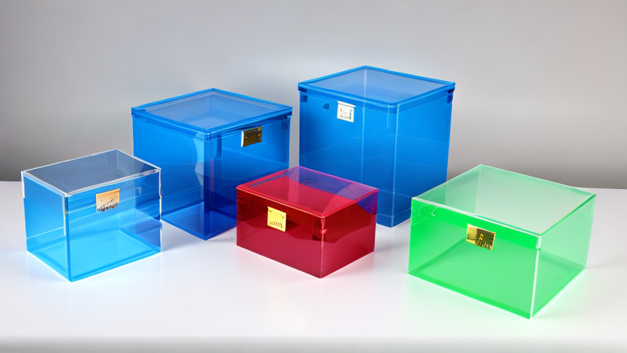 acrylic boxes supplier