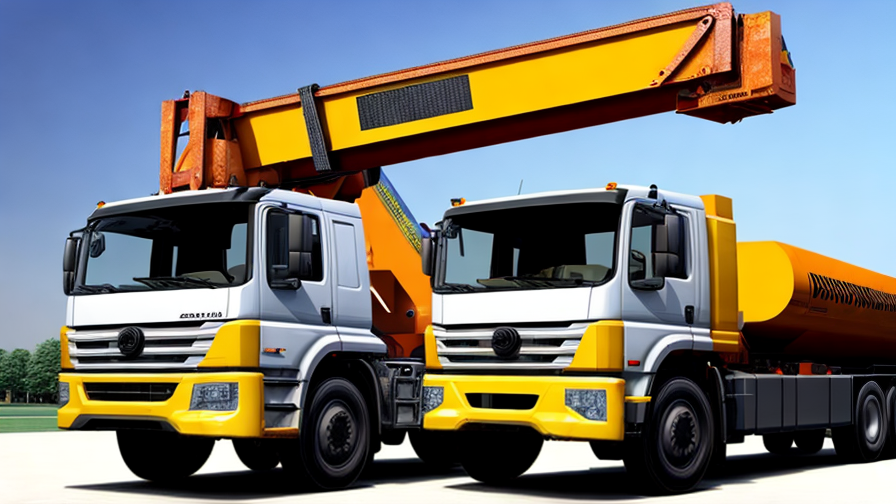 crane truck supplier