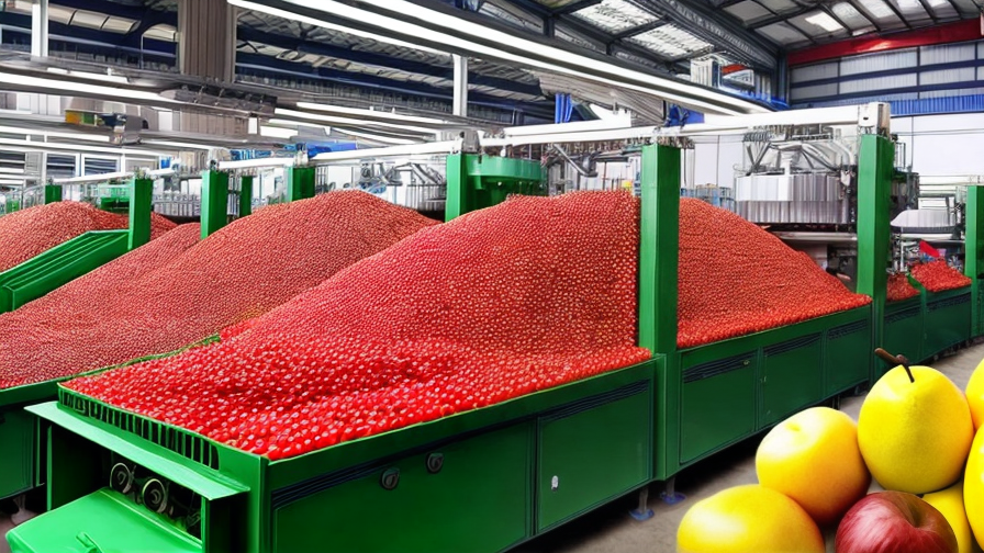 Top Fruit And Vegetable Processing Machinery Manufacturerscompanies in China