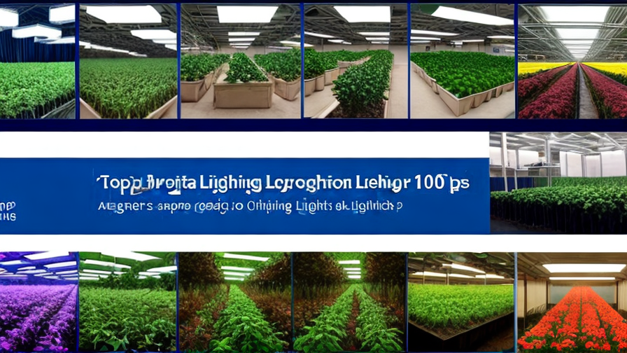 Top Grow Lighting Supplier Companies in China