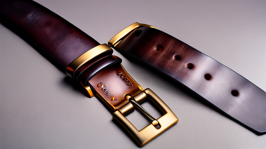 leather belt supplier