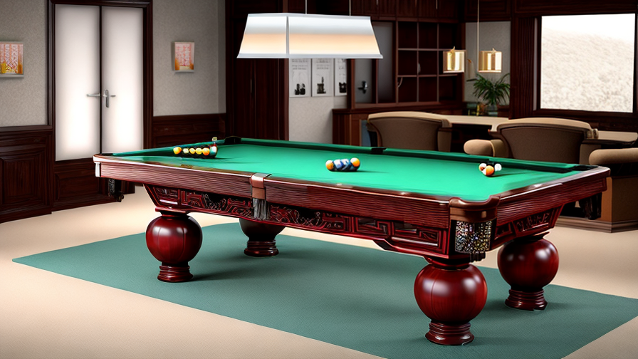 pool table manufacturer