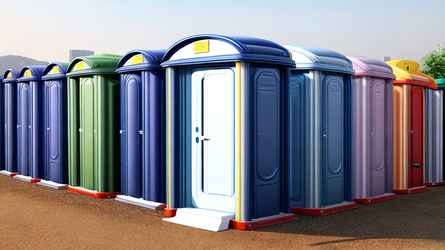 portable toilet manufacturer