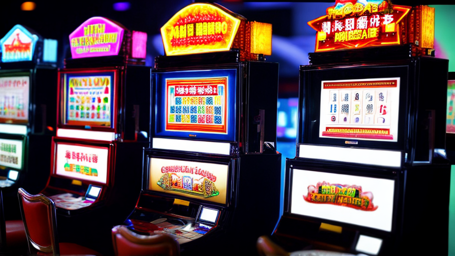 Top Slot Machine Manufacturer Companies in China