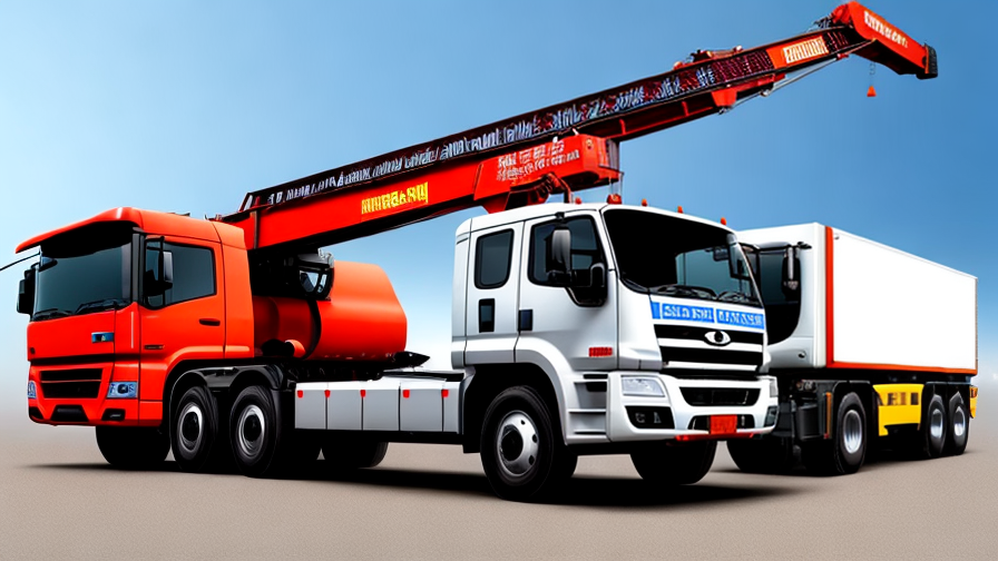 Top Truck Mounted Crane Manufacturer Companies in China