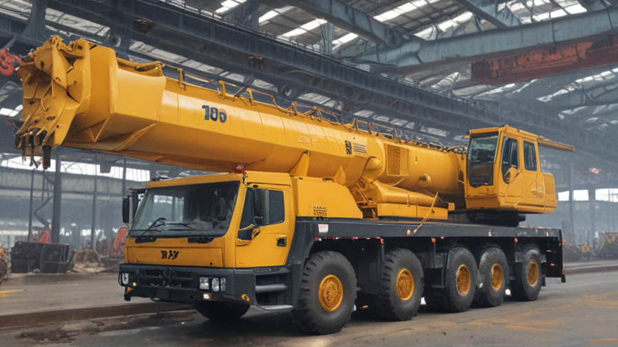 100 ton crane