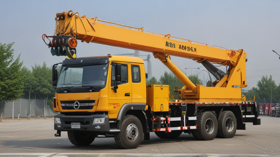 10 ton crane truck