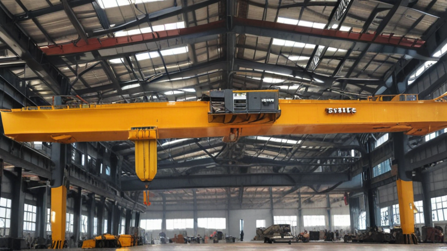 10 ton overhead bridge crane