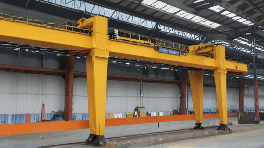 10 ton overhead bridge crane
