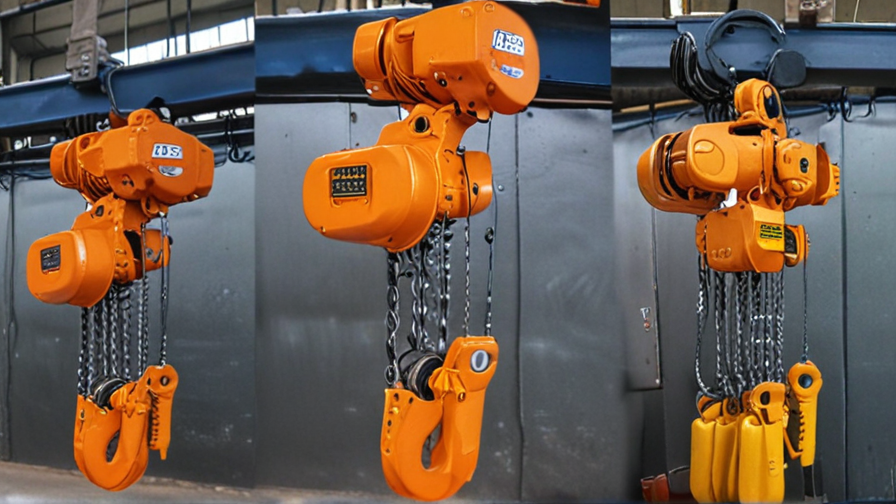 1 ton electric chain hoist china