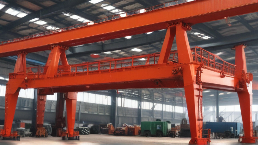 3 ton overhead bridge crane