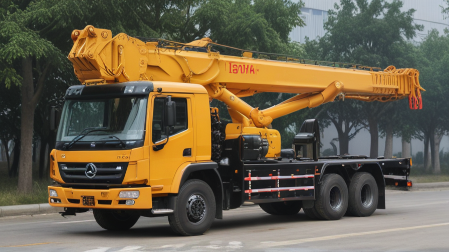 5 ton crane truck