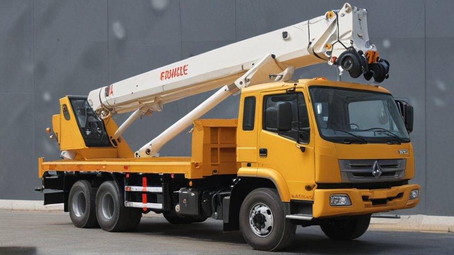 5 ton crane truck
