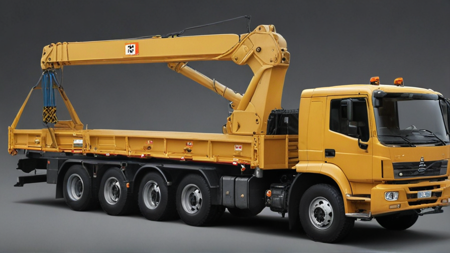 5 ton crane truck