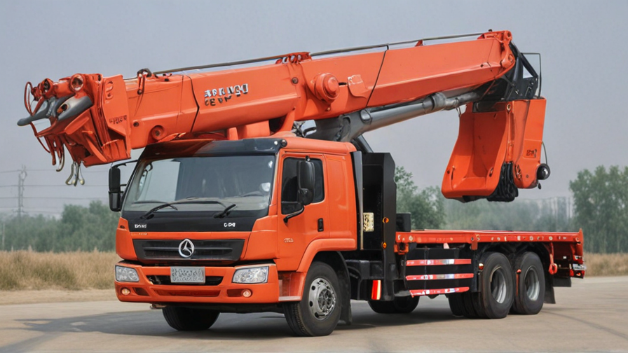 8 ton crane truck