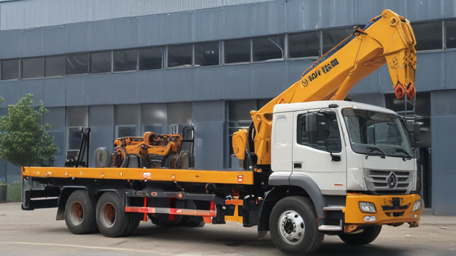 8 ton crane truck for sale