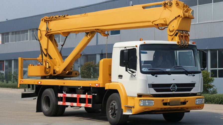 8 ton crane truck for sale